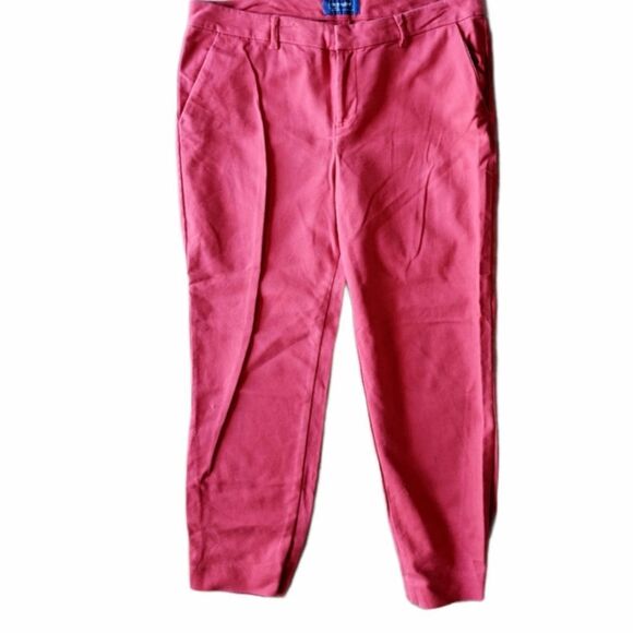 Old Navy Pants - Old Navy Midrise Red Pants Size 12
